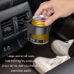 Car Air Conditioner Outlet Cup Holder Ashtray - Black - 7
