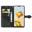 ZTE Blade A73 5G Mandala Flower Embossed Leather Phone Case - Black - 3