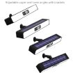TX-200 Solar Landscape Staircase Light, Black Shell Warm Light - 2