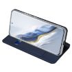 For Honor Magic6 DUX DUCIS Blue Leather Phone Case - 4