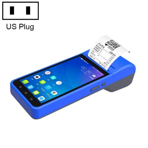 POS-6000 4G 1GB+8GB PDA Handheld 5.5" Android Smart POS Scanner Printer - 1