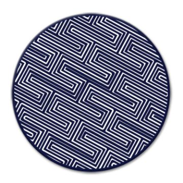 Round Soft Silicone Coaster Non-Slip Heat Insulation Mat - 1