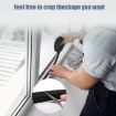 Foam Strips 2m Roll 5cm Width 5mm Thickness Adhesive Seal for Doors & Windows - 5