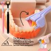 YALINA Three Sided Toothbrush Soft Hair 360 Degree V Shaped Toothbrush for Kids - 4