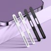 2pcs/Set iPhone 12/13/14/15 Speaker Dust-Proof Mesh Port Film (Silver) - 3