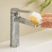 Bathroom Glass Mirror Stain Removal Sponge - Pink - 8