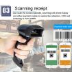 NETUM Handheld Red Light Scanning Machine - Wired With Bracket - 6