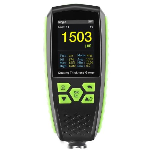 RZ860 Metal Coating Thickness Gauge - Green - 1