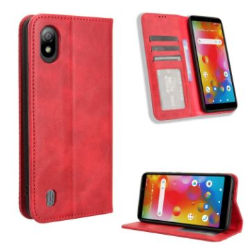Boost Mobile Bounce 4G Red Leather Phone Case - 1