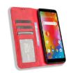 Boost Mobile Bounce 4G Red Leather Phone Case - 4