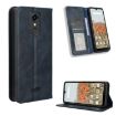 Consumer Cellular Iris Connect Blue Leather Phone Case - 1
