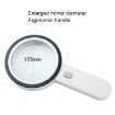 Picture of 125mm 13 Lights 30X Magnifier With Violet Light Students Elderly Reading Maintenance Magnifying Glass