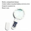 Picture of 125mm 13 Lights 30X Magnifier With Violet Light Students Elderly Reading Maintenance Magnifying Glass