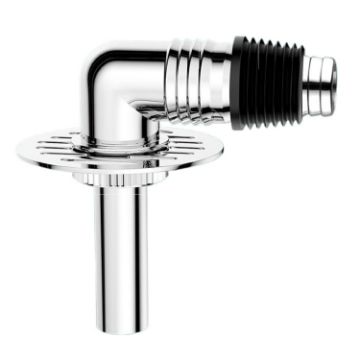 Elbow Type Washing Machine Floor Drain Joint Pipe Connector A3 - 1