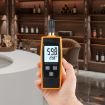 RZ852 Digital Temperature and Humidity Meter - Orange - 6