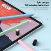 Apple Pencil 1 Retro Liquid Silicone Stylus Case - Orange - 5