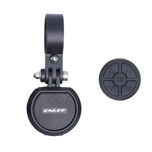 ENLEE E-DL003 Bike Wireless Remote Control Horn Bell Alarm (Black) - 1