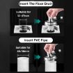 Y-shape Washing Machine Floor Drain Joint Pipe Connector C3 - 6