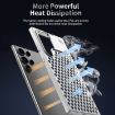 Samsung Galaxy S23 Ultra 5G R-JUST RJ58 Aromatherapy Metal Cooling Phone Case - 8