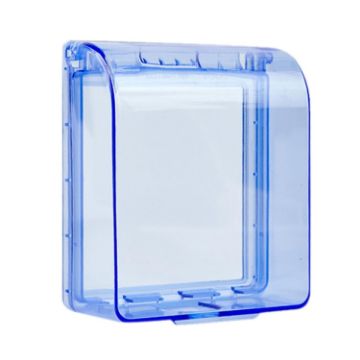 Self-adhesive Switch Socket Anti-leakage Protective Cover Waterproof Box - 1
