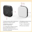 Mini Magnetic Fill Light Rechargeable Tri-Color Temperature Selfie Light - 9