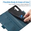 Samsung Galaxy S23 FE LC.IMEEKE Blue Leather Phone Case - 8