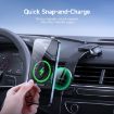 DUZZONA V3 15W Car Magnetic Wireless Charger Phone Holder - 3