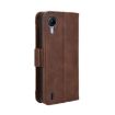Cricket Debut S2 U380AC Leather Phone Case (Brown) - 3