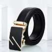 Picture of Dandali 120cm Mens Alloy Automatic Buckle Leash Business Casual Belt, Style: Model 10