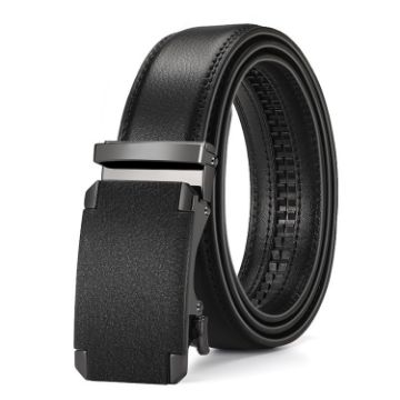 Picture of Dandali 120cm Mens Alloy Automatic Buckle Leash Business Casual Belt, Style: Model 9