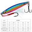 Picture of PROBEROS LF127 Long Casting Bait Small Leader Freshwater Sea Bass Fishing Warbler Spinnerbait, Size: 10g (Color D)