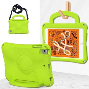 Football Shaped EVA Shockproof Tablet Case for iPad Mini - Grass Green - 1