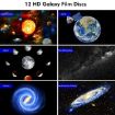 Galaxy Night Light Star Projector LED Table Lamp Childrens Room Decor Black - 9