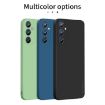 Samsung Galaxy A35 5G Liquid Silicone TPU Phone Case (Blue) - 8