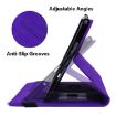 Samsung Galaxy Tab S9 FE Purple Leather Tablet Case - 6