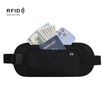 Waterproof Cell Phone Waist Pack Anti-theft Travel Organizer Bag - 1