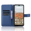 Consumer Cellular Iris Connect Blue Leather Phone Case - 4