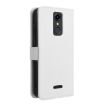 Consumer Cellular Iris Connect Diamond Texture Leather Phone Case - White - 3