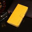 Samsung Galaxy A25 5G Crazy Horse Leather Phone Case (Yellow) - 2