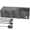 KC-KVM303DH Triple Monitors KVM Switch - USB3.0 DP+DP+HDMI - 1