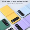 Motorola Razr 40 3 in 1 Skin Feel PC Phone Case - Lemon Yellow - 7