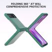 Motorola Razr 40 3 in 1 Skin Feel PC Phone Case - Forest Green - 3