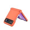 Motorola Razr 40 3 in 1 Skin Feel PC Phone Case - Orange - 2