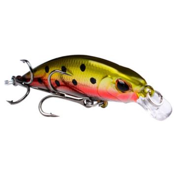 Picture of PROBEROS DW578 Ordinary Hook 5.3cm 4.6g Sinking Minnow Lure Long Casting Bionic Plastic Hard Bait Fishing Tackle (Color F)