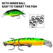PROBEROS DW578 Sinking Minnow Lure 5.3cm 4.6g - Color C - 8