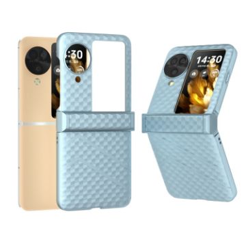 OPPO Find N3 Flip 3 in 1 Matte PC Phone Case - Ice Blue - 1