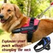 Picture of Pet Dog Anti Sprint Oxford Cloth K9 Chest Strap Traction Rope Strap, Size:XXL for 40-70kg (Blue)