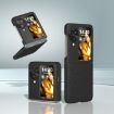 OPPO Find N3 Flip Wave Pattern Matte PC Phone Case - Black - 2