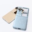 OPPO Find N3 Flip Wave Pattern Matte PC Phone Case - Ice Blue - 5