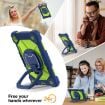 Samsung Galaxy Tab A7 Lite 2021 Case - Navy Yellow Green - 2